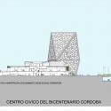 Bicentennial Civic Center / Lucio Morini + GGMPU Arquitectos Corte