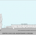 Bicentennial Civic Center / Lucio Morini + GGMPU Arquitectos Corte