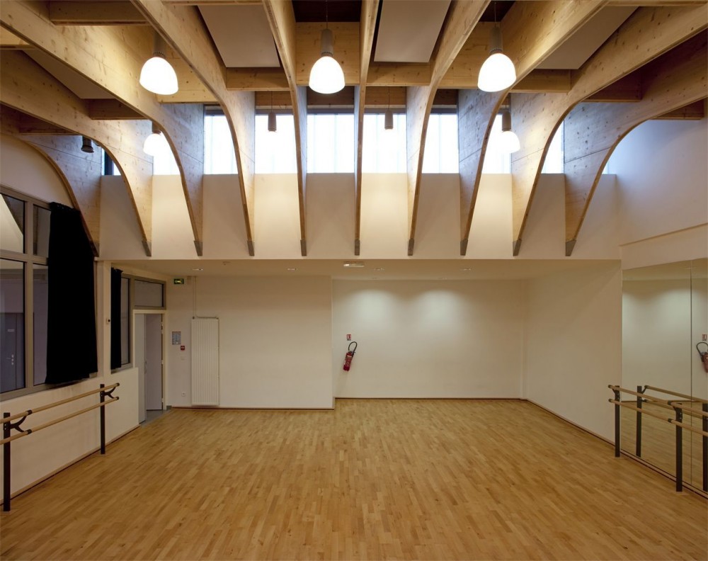 Gymnasium Régis Racine / Atelier d'Architecture Alexandre Dreyssé © Clément Guillaume