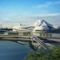 Changsha Meixihu International Culture and Art Centre / Zaha Hadid Architects Cortesía de Zaha Hadid Architects